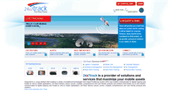 Desktop Screenshot of 24x7track.com